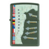Zippo D-Day Military Map Normandy Zippo D-Day Military Map Normandy