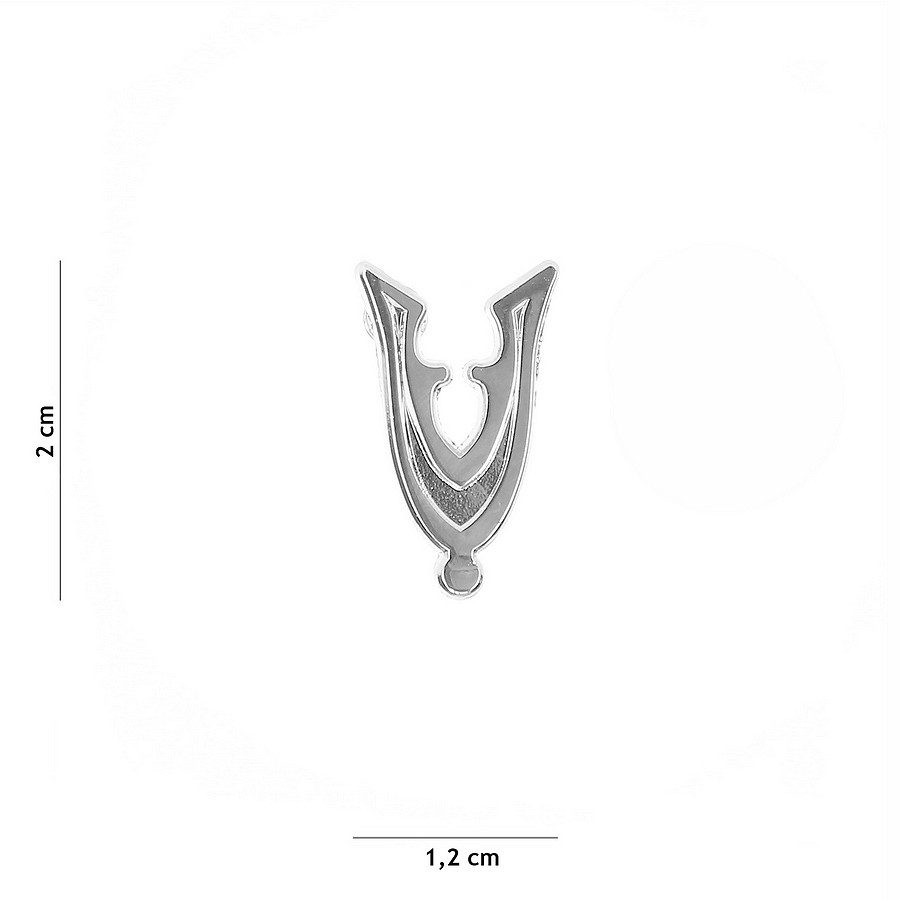 Embleem metaal Veteranen pin zilver #6094 - Afbeelding 2