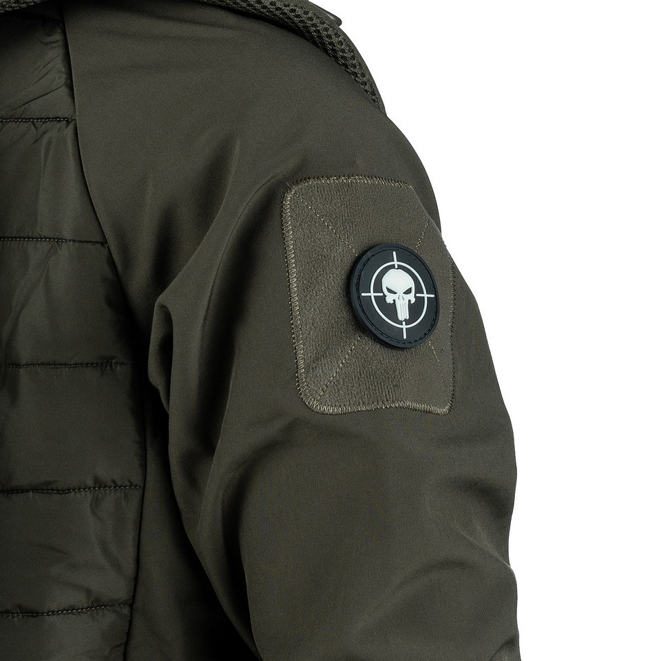 Embleem 3D PVC Punisher vizier glow in the dark #20026 - Afbeelding 2