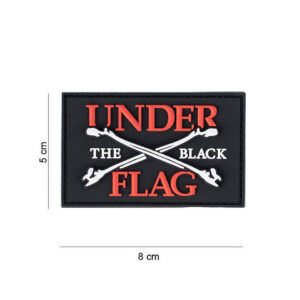 Embleem 3D PVC Under the flag bones #12067