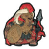 TF-2215 Embleem 3D PVC Spartan Ox Nr. 8 #23026