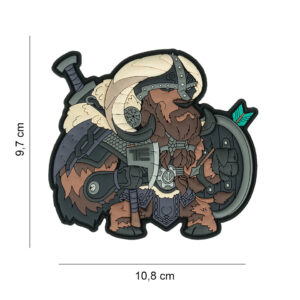 TF-2215 Embleem 3D PVC Viking Ox Nr. 9 #23027