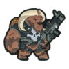TF-2215 Embleem 3D PVC Punish Ox Nr. 10 #23028 TF-2215 Embleem 3D PVC Punish Ox Nr. 10 #23028