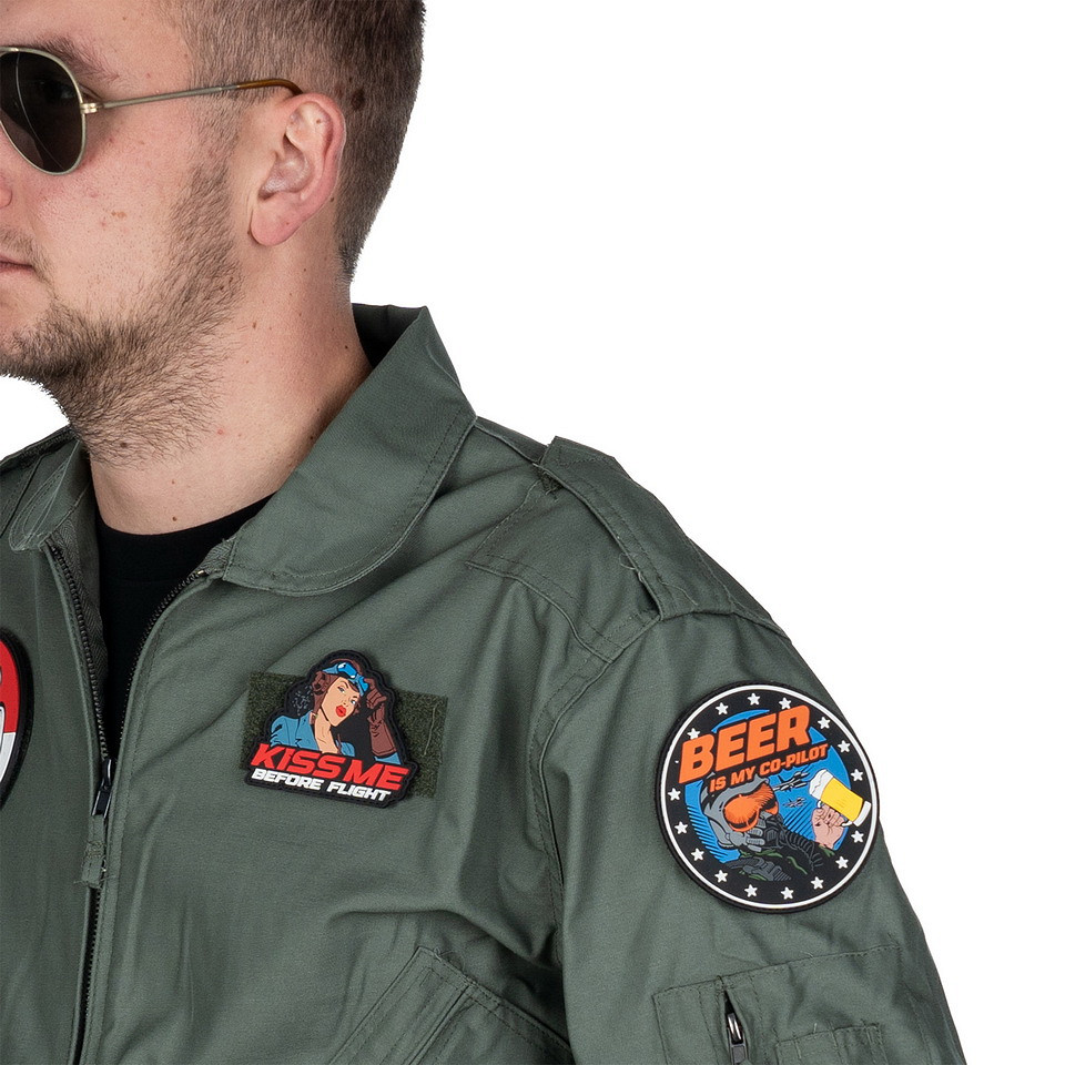 101 INC Embleem 3D PVC Beer is my Co-pilot #9064 - Afbeelding 2