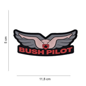 Embleem 3D PVC Bush Pilot #6115