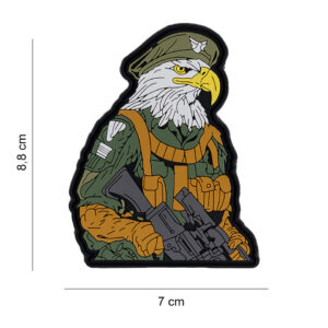 Embleem 3D PVC Dangerous eagle #14024