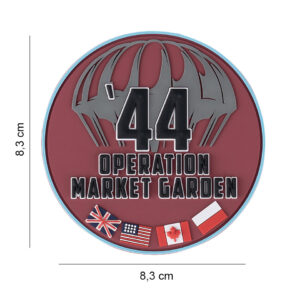 Embleem 3D PVC Market Garden '44 bordo #15041