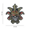 Embleem 3D UV Skull samurai #8041
