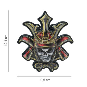 Embleem 3D UV Skull samurai #8041