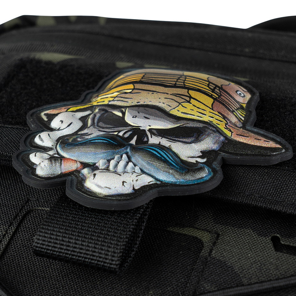 101 INC Embleem 3D UV Skull bush ranger #8044 - Afbeelding 3