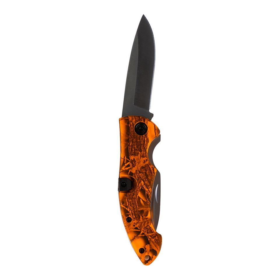 Fosco Industries Survival mes camo oranje - Afbeelding 2