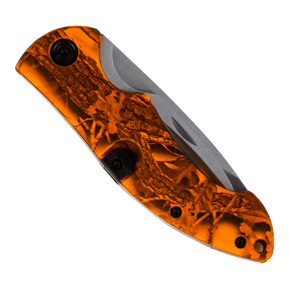 Fosco Industries Survival mes camo oranje - Afbeelding 7