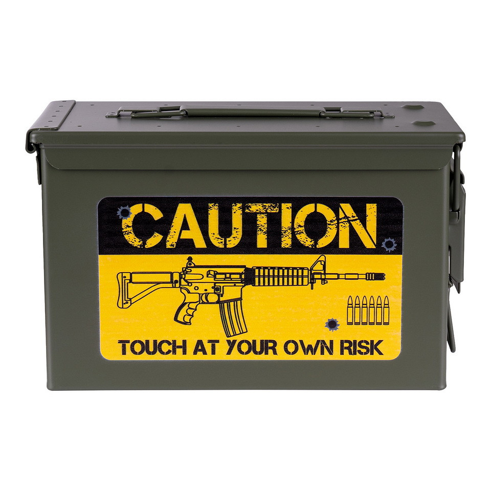 Munitiekist 50 Cal. - Caution Risk Munitiekist 50 Cal. - Caution Risk