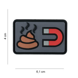 Embleem 3D PVC Shit magnet #9040