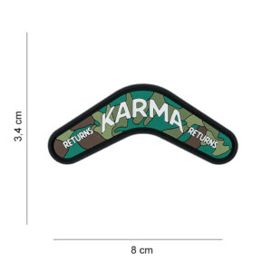 Embleem 3D PVC Karma returns #4106