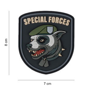Embleem 3D PVC Special forces dogs #6043