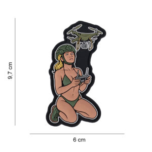 Embleem 3D PVC Drone army chick #10034