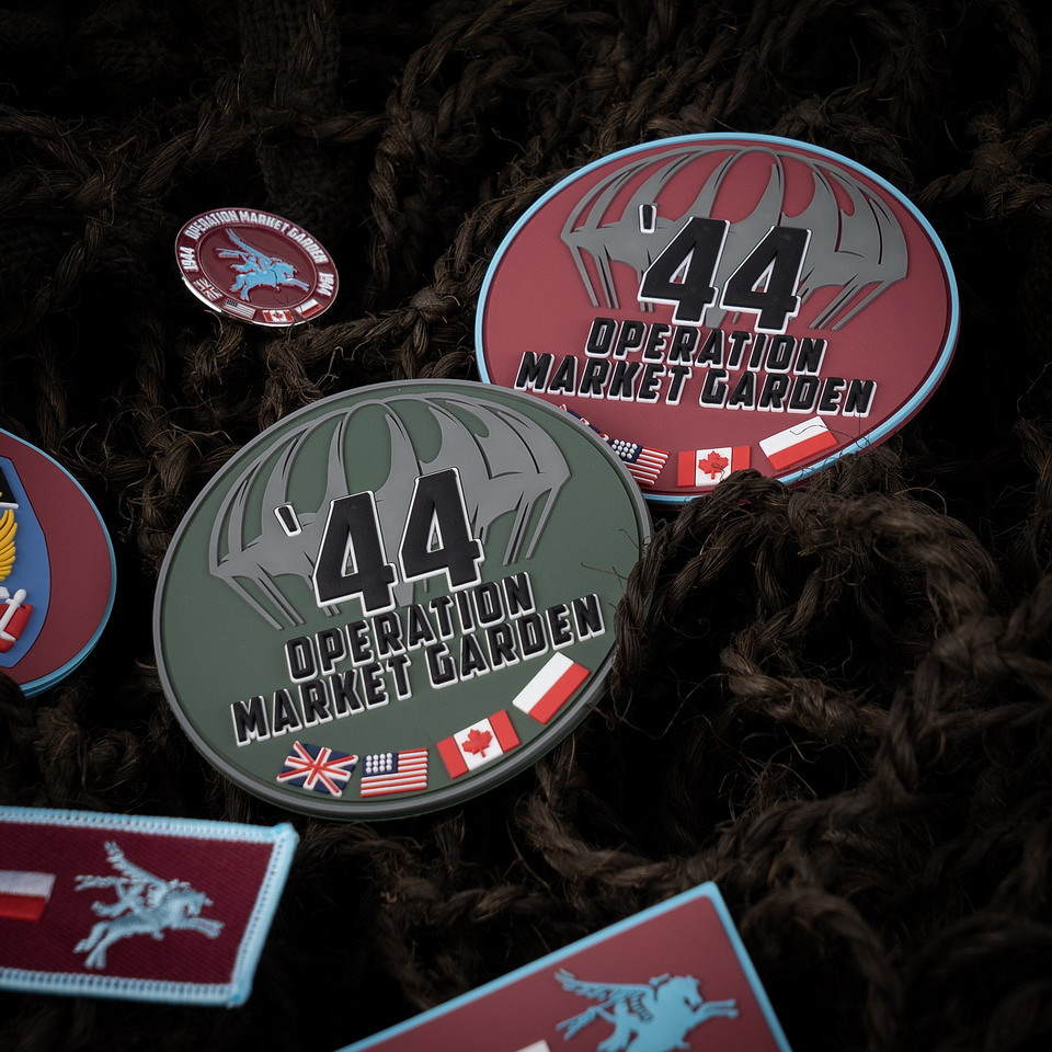 Fostex WWII Series Embleem 3D PVC Market Garden '44 bordo #15041 - Afbeelding 2