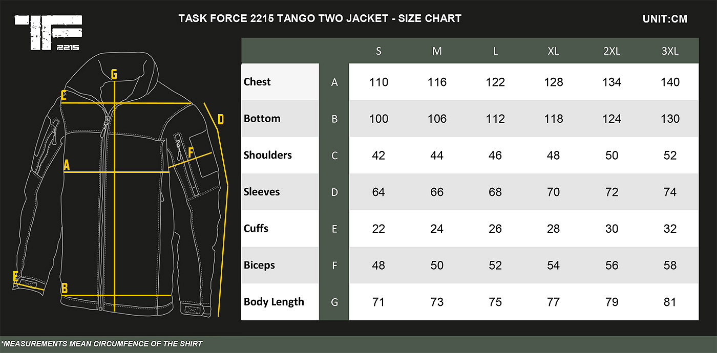 Task Force 2215 TF-2215 Tango Two jacket - Afbeelding 10