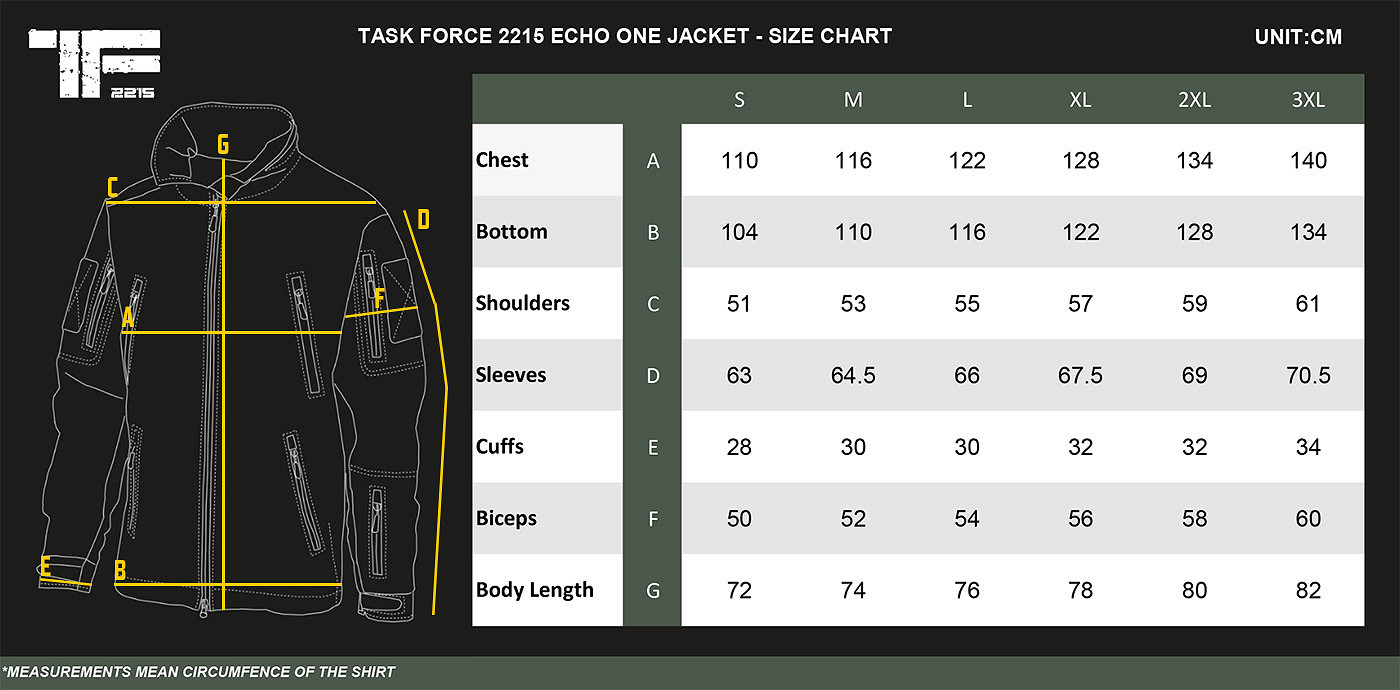 Task Force 2215 TF-2215 Echo One jacket - Afbeelding 3