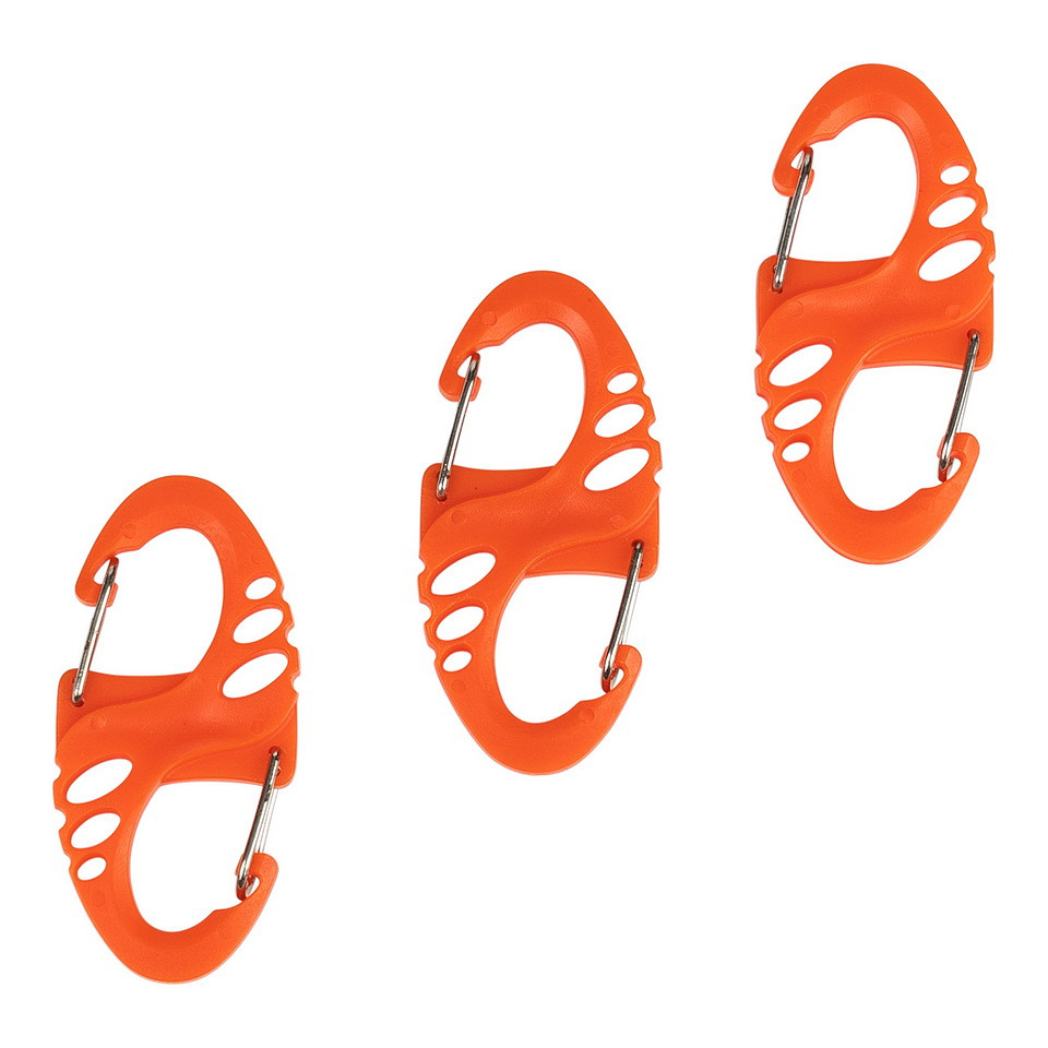 Fosco Industries Mini karabijnhaak set 3st. - Afbeelding 3