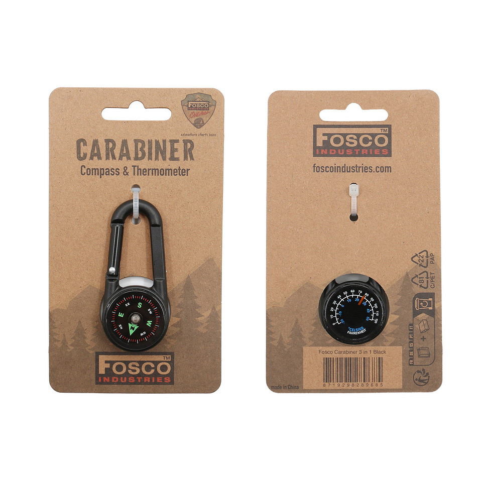 Fosco Industries Fosco Karabijnhaak 3 in 1 - Afbeelding 3