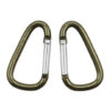 Karabijnhaken set 4 mm