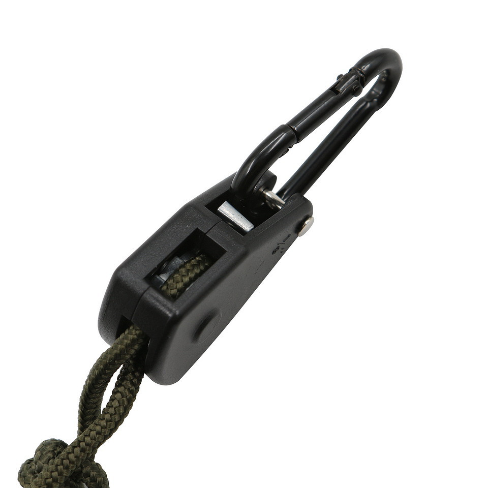 Fosco Industries Touwratel met karabijnhaken 4 meter 4 mm - Afbeelding 2