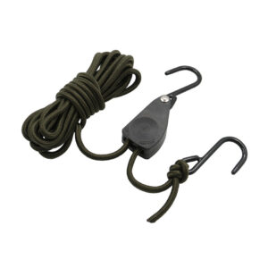 Touwratel met S haken 4 meter 6 mm.