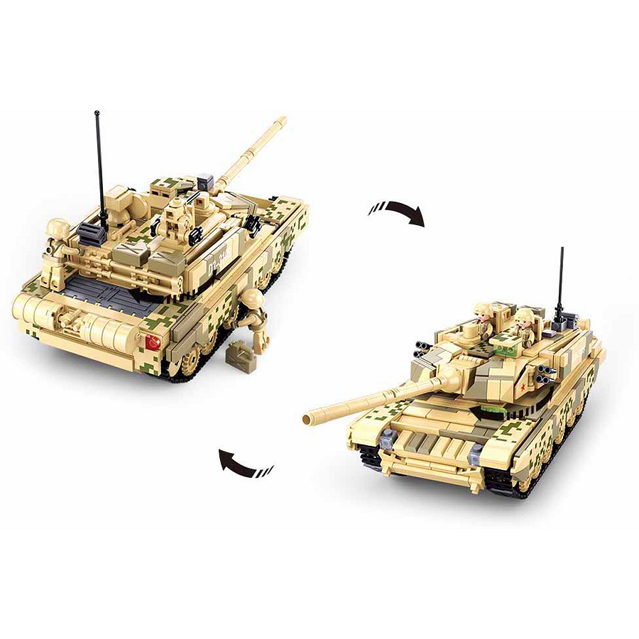 Sluban Sluban Main battle tank M38-B0790 #16163 - Afbeelding 3