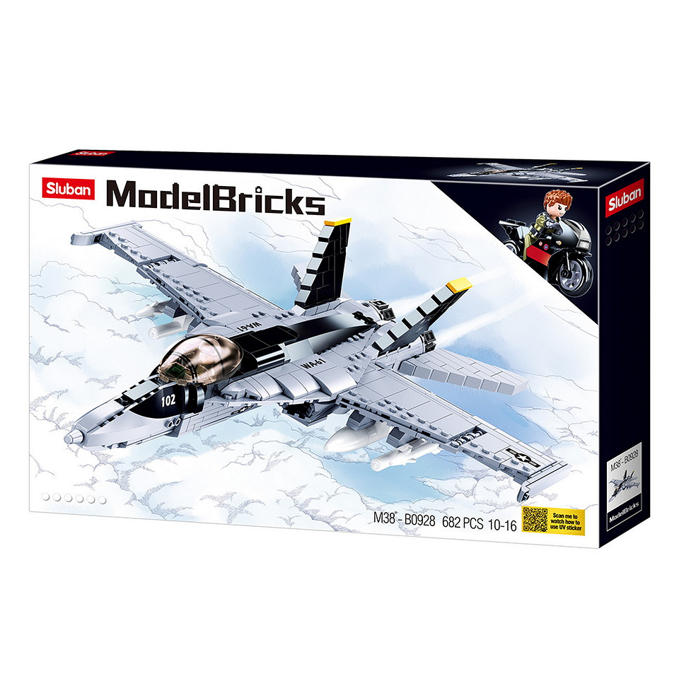 Sluban Sluban Super Bumblebee fighter M38-B0928 - Afbeelding 2