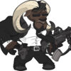 Task Force 2215 TF-2215 Embleem 3D PVC Wick Ox Nr.6 #23016 - Thumbnail Image 2