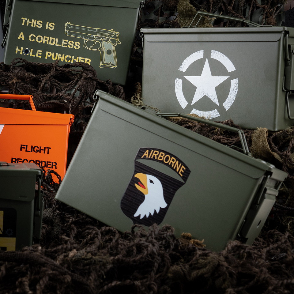 Fosco Industries Munitiekist 50 Cal. - 101st Airborne Division - Afbeelding 2