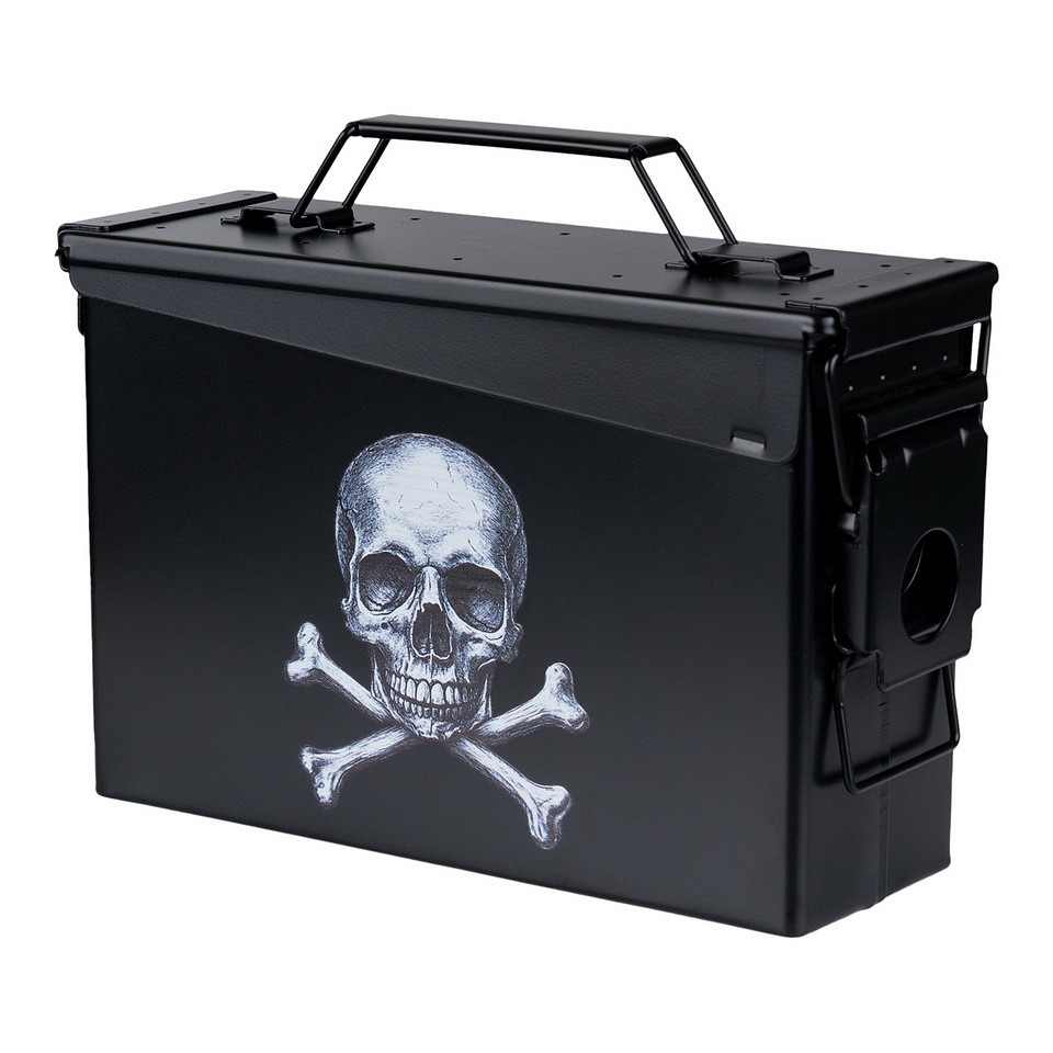 Munitiekist 30 Cal. - Skull and Bones