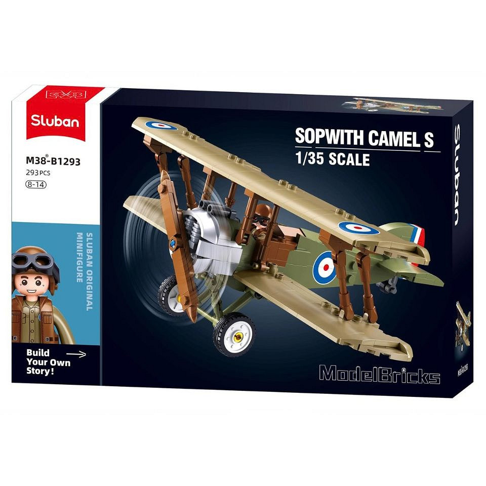Sluban Sluban Sopwitch Camel S 1/35 M38-B1293 #16198 - Afbeelding 4
