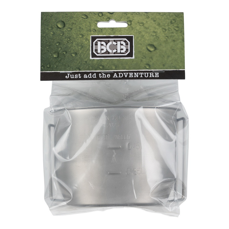 BCB BCB crusader canteen chrome CN540 - Afbeelding 6