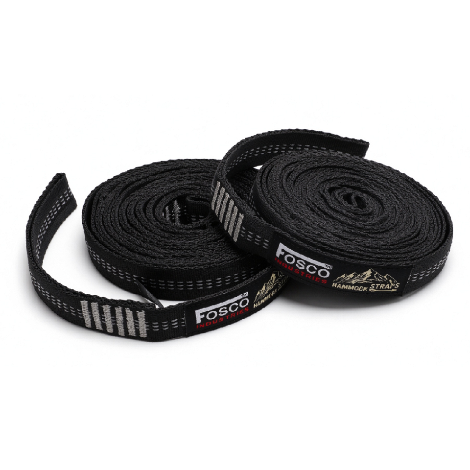 Heavy duty hangmat straps set 2pcs