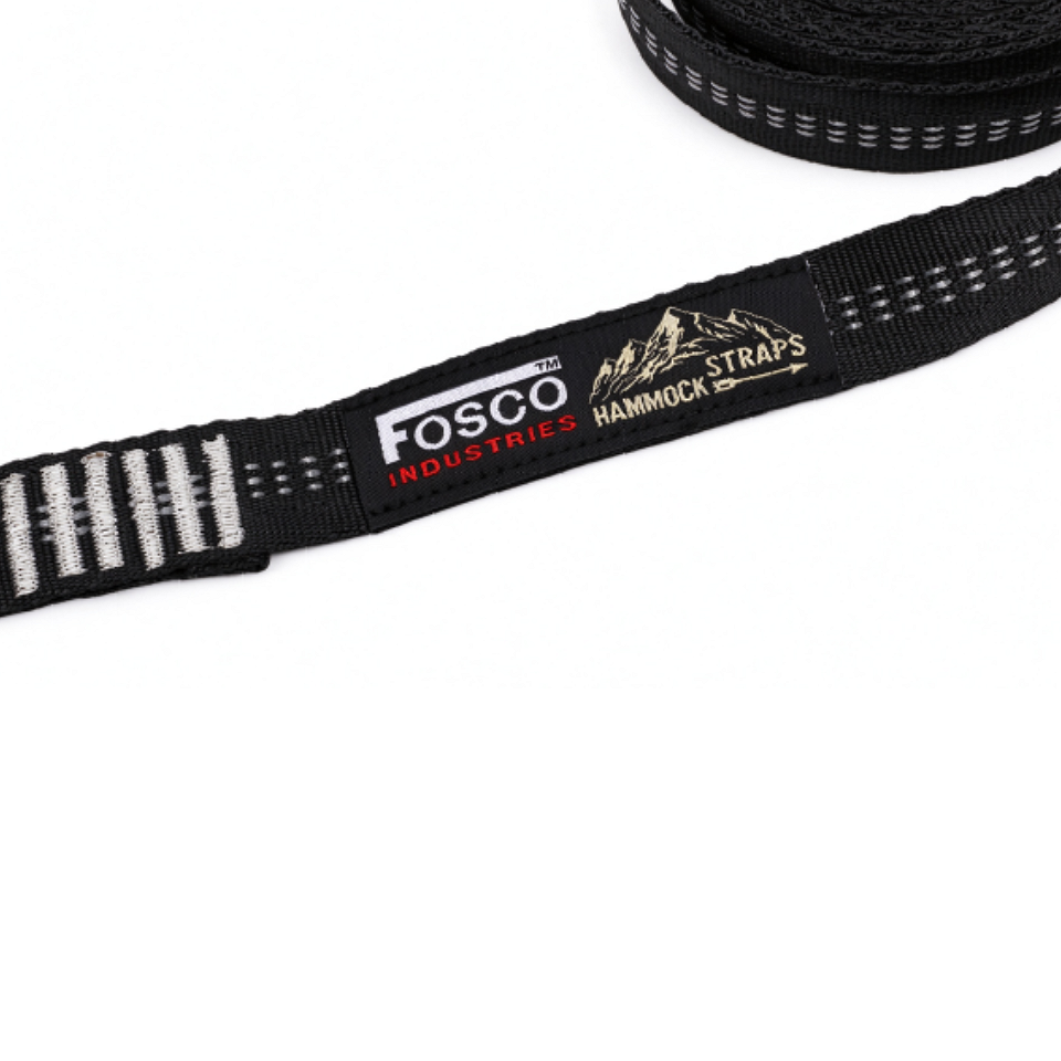 Fosco Industries Heavy duty hangmat straps set 2pcs - Afbeelding 4