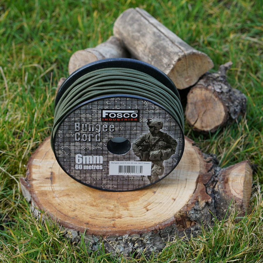 Fosco Industries Bungee cord 6 mm 60 mtr. - Afbeelding 2
