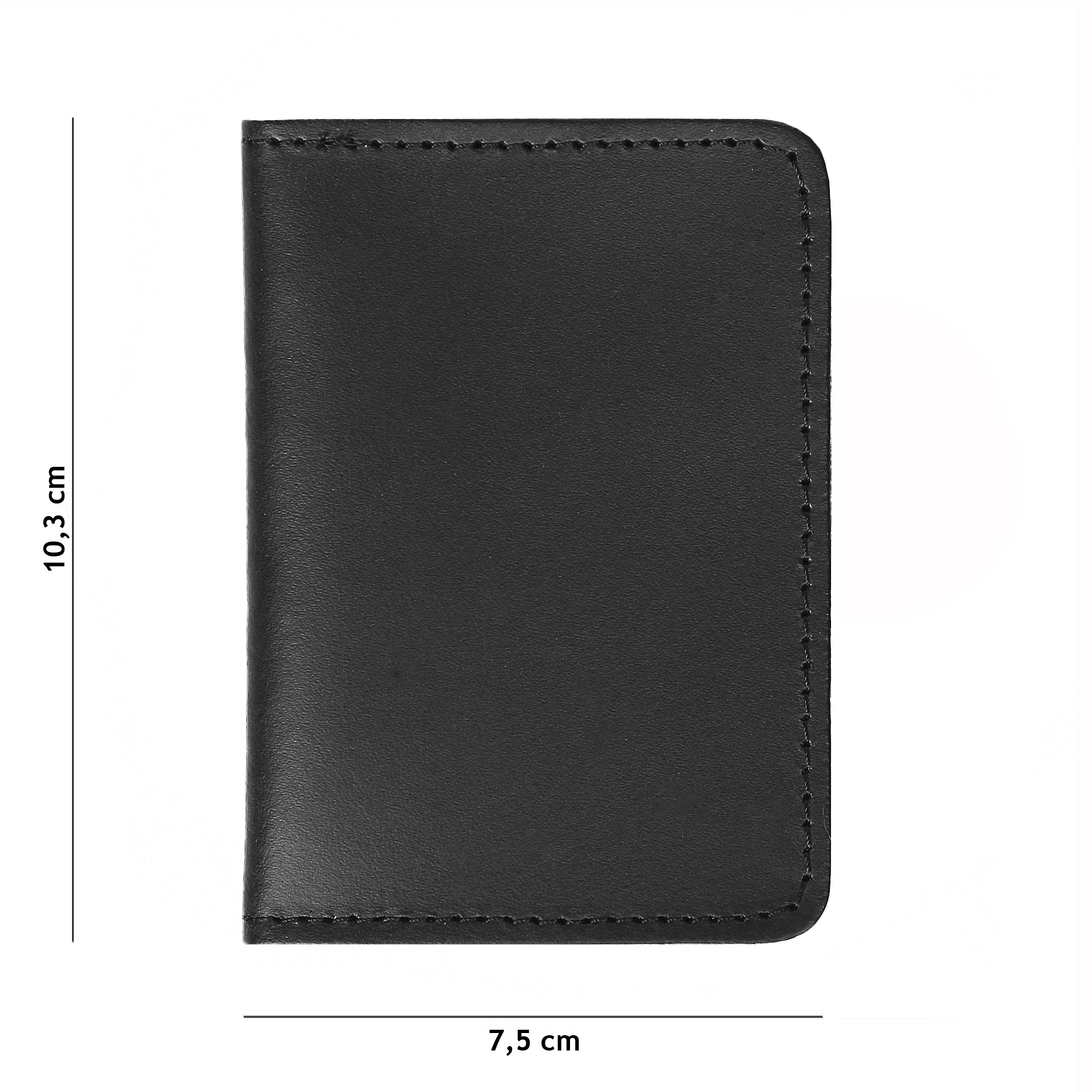 Leren legitimatie-etui met V Beveiliging (voor nieuwe pas) - Afbeelding 3