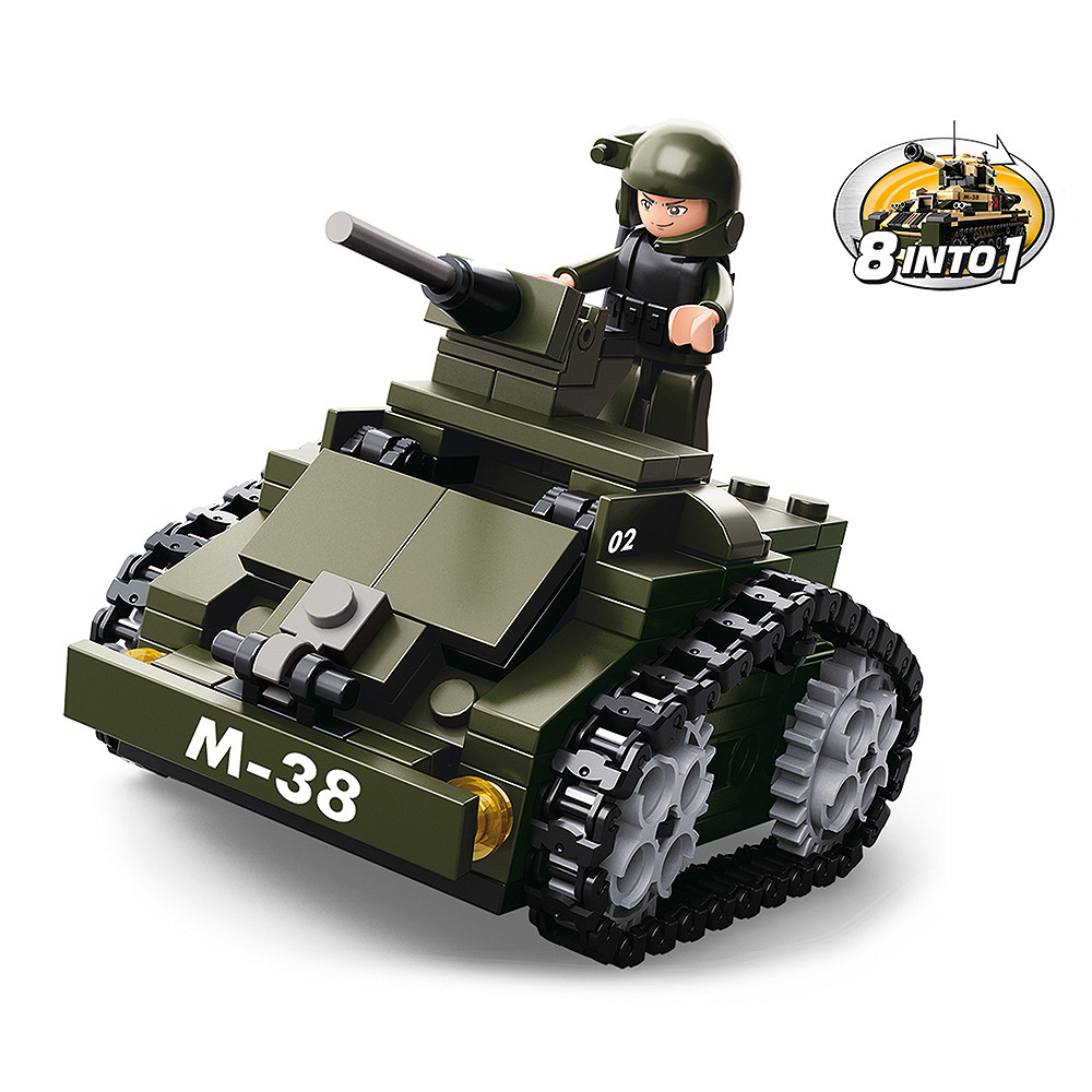 Sluban Armoured Car M38-B0587C #16189 - Afbeelding 2