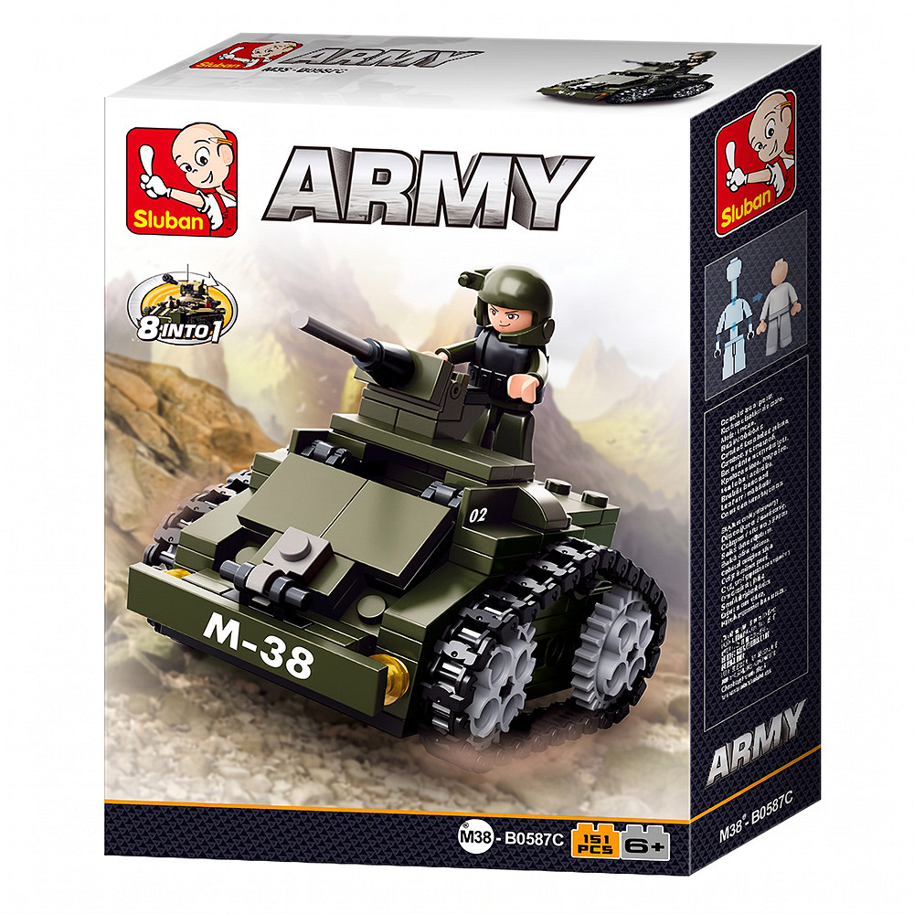 Sluban Armoured Car M38-B0587C #16189