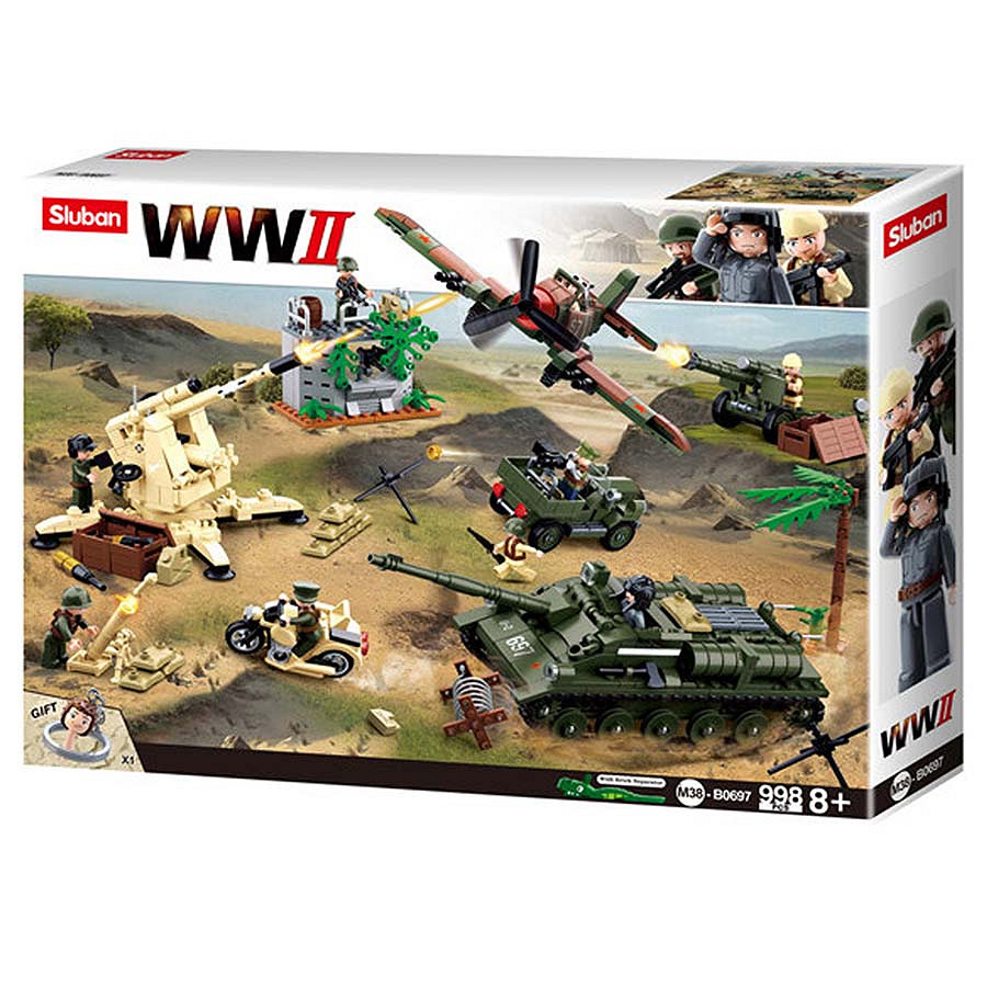 Sluban Sluban WWII Battle of Kursk M38-B0697 #16073 - Afbeelding 2