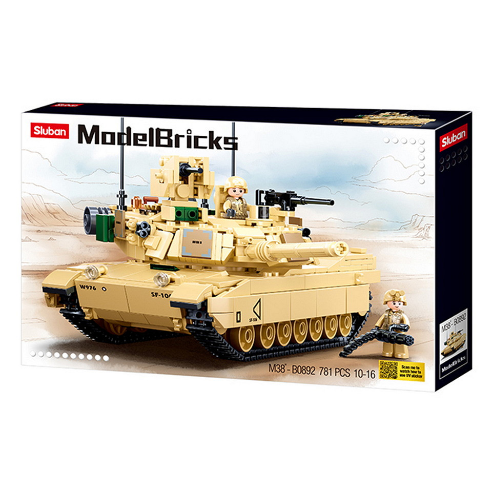 Sluban Sluban M1A2 SEP V2 Abrams M38-B0892 - Afbeelding 2