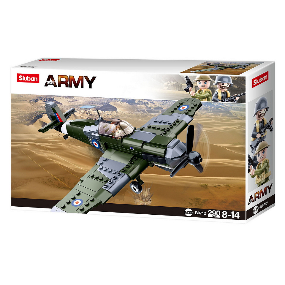 Sluban Sluban Fighter of the British Army M38-B0712 - Afbeelding 4