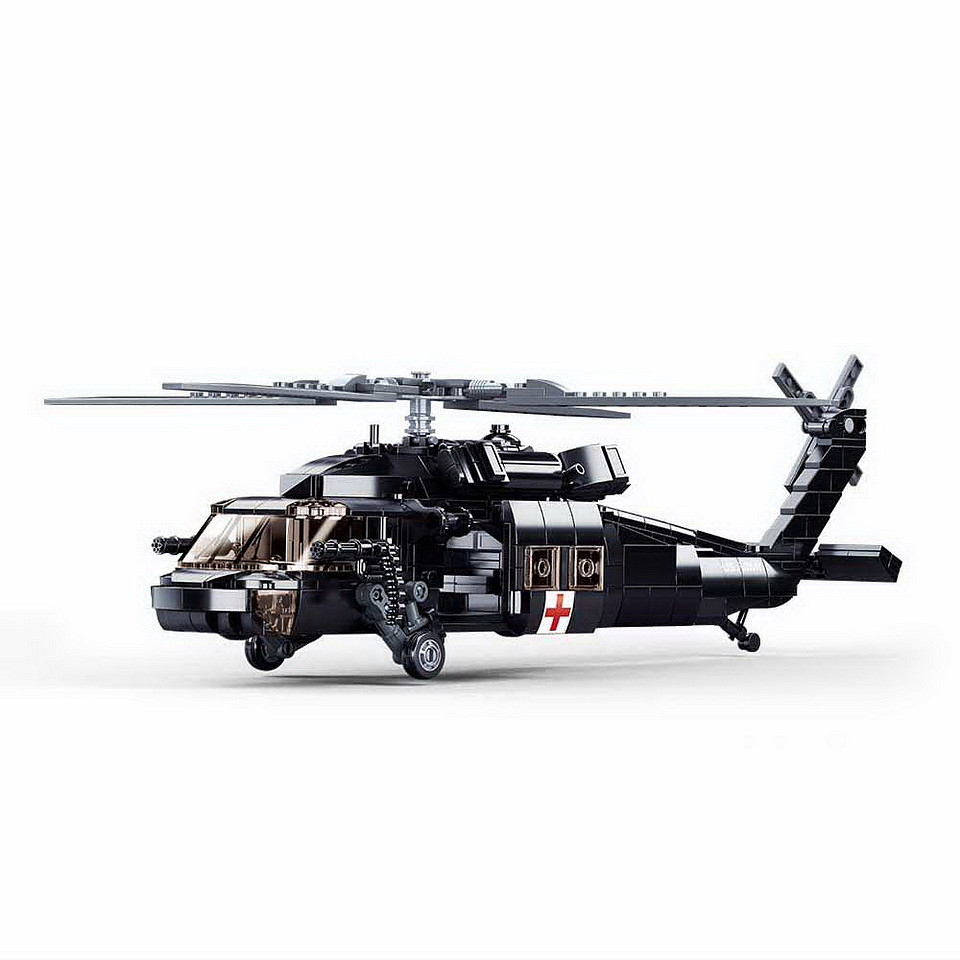 Sluban Sluban US medical Army helicopter M38-B1012 #16169 - Afbeelding 2