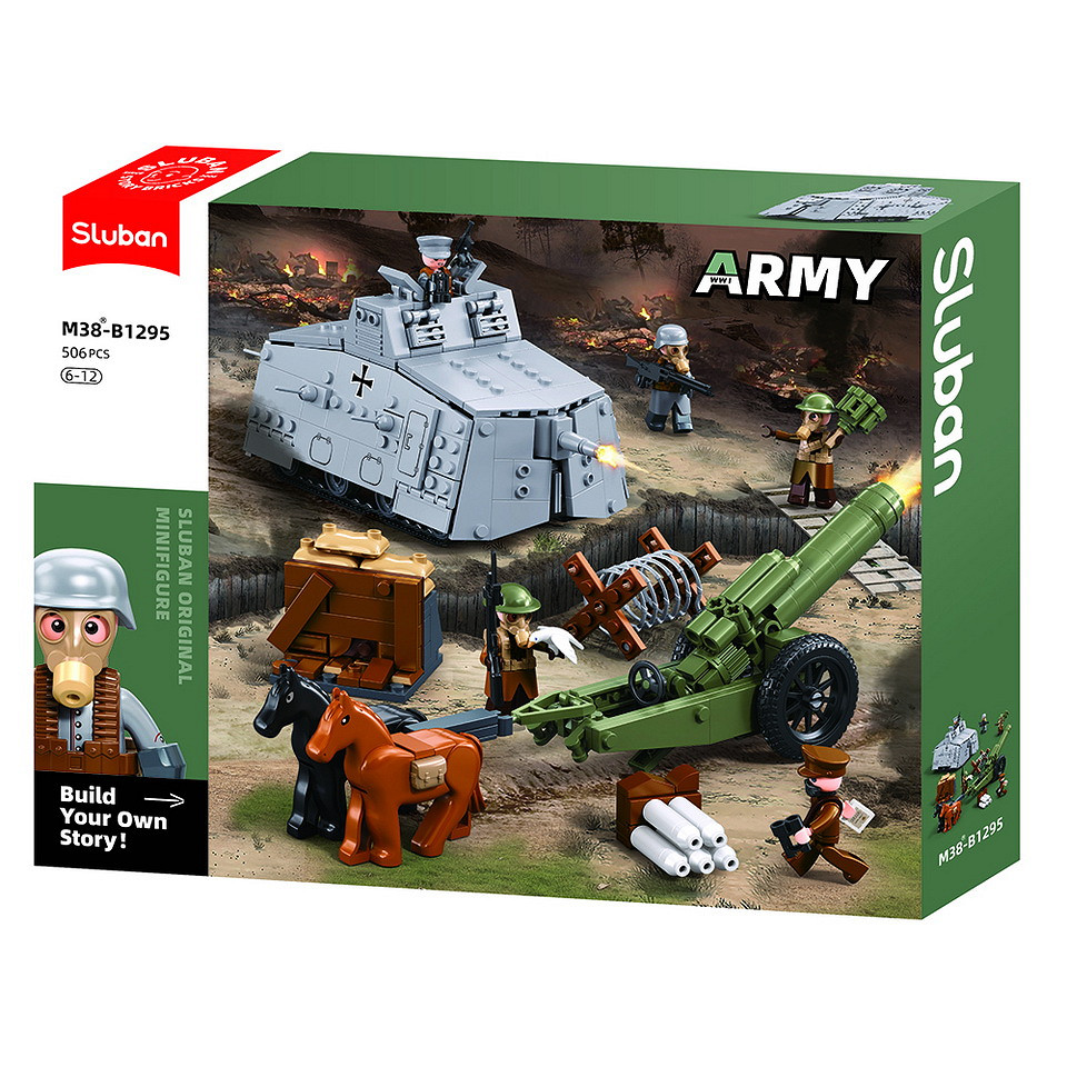 Sluban Sluban Army aanvallende tank WWI - 47Vs M38-B1295 - Afbeelding 3