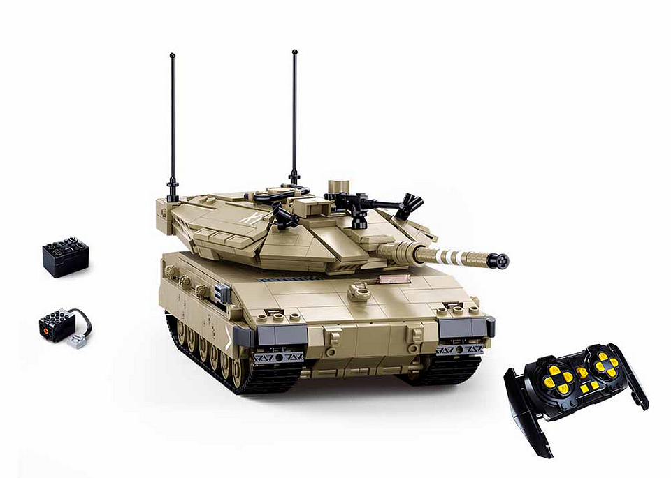 Sluban Sluban MK4 RC gevechts tank M38-B1022 #17001 - Afbeelding 2