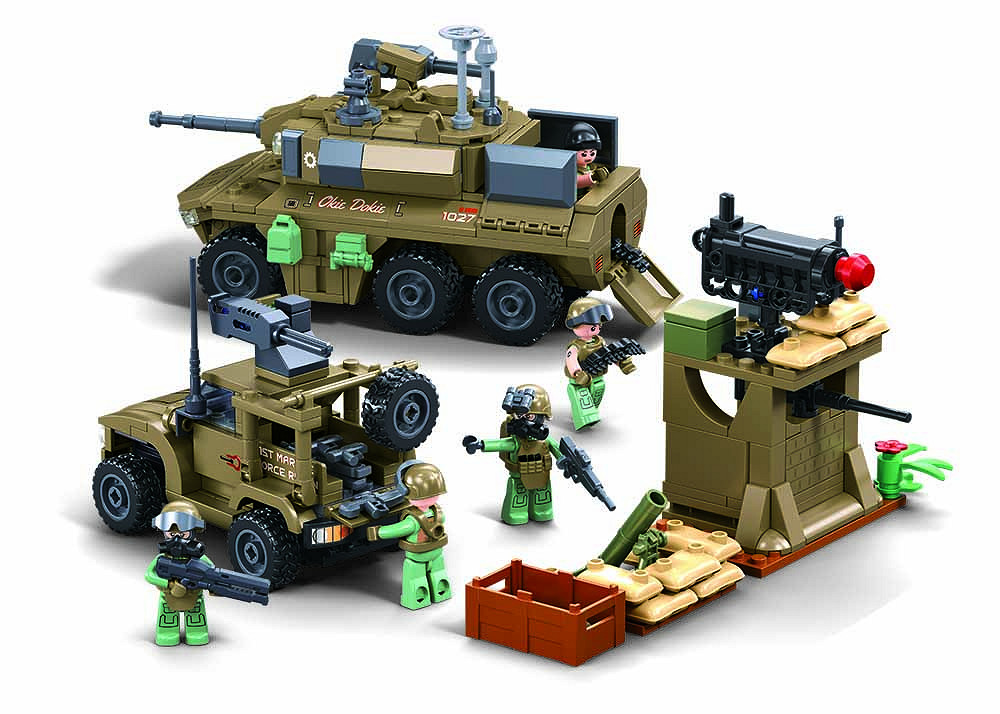 Sluban Sluban Army Joint Assault A M38-B1254 #17000 - Afbeelding 5