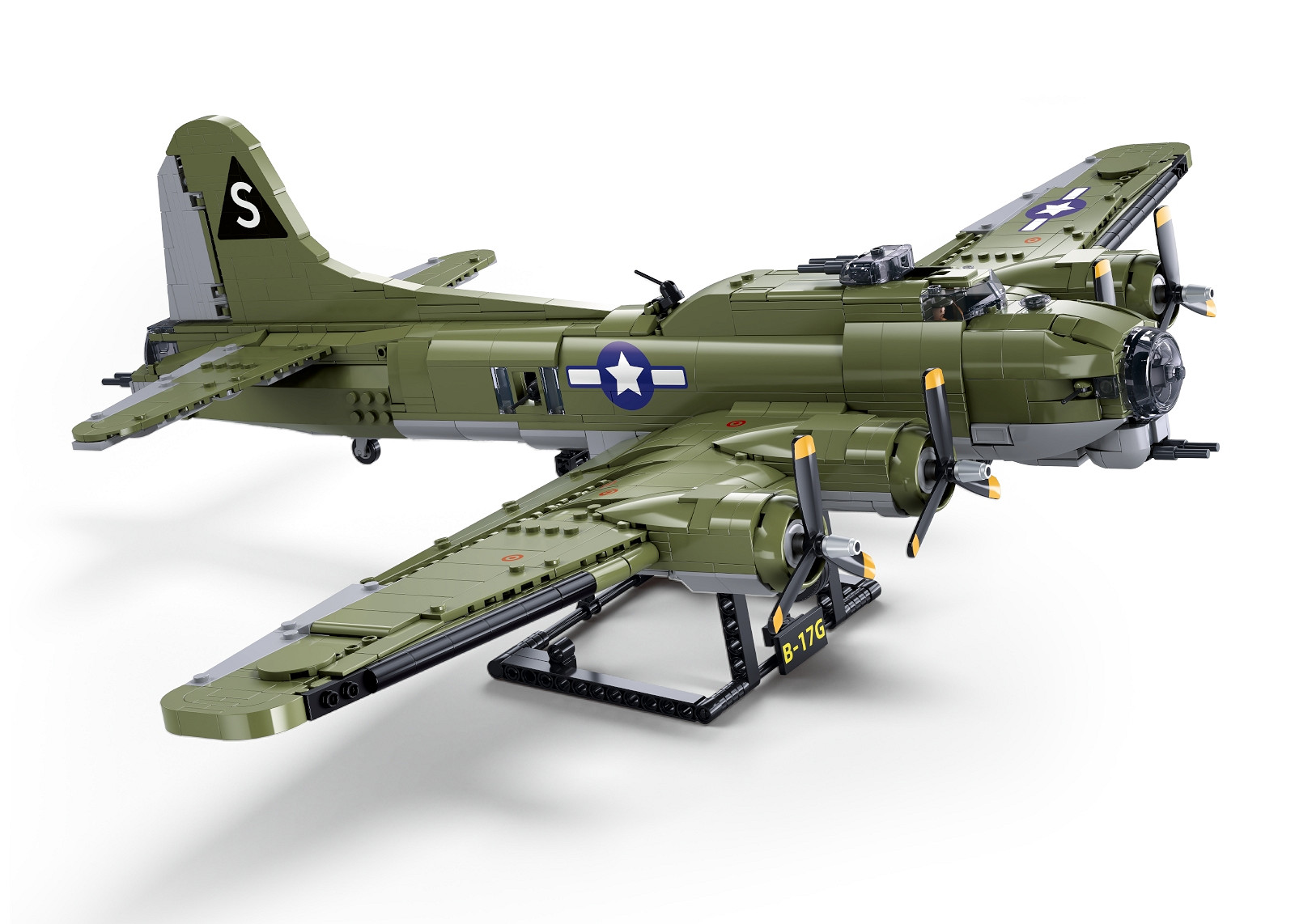 Sluban Sluban B17-GS bommenwerper Flying Fortress M38-B1367 #17001 - Afbeelding 3